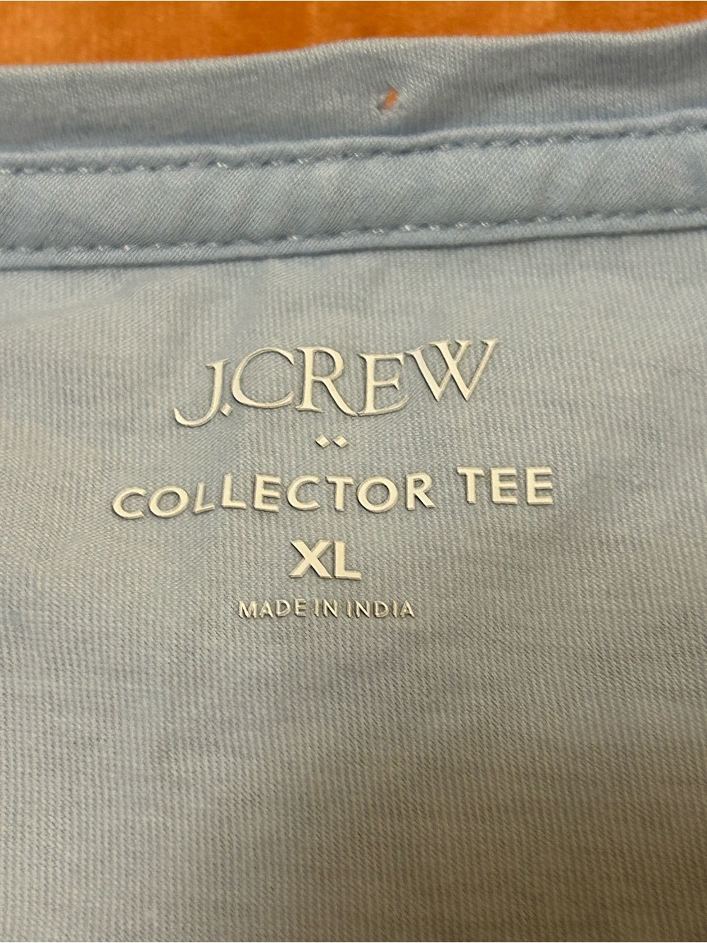 J.Crew Collector Tee - California Graphic, Light Blue, Size XL - Picture 3 of 4